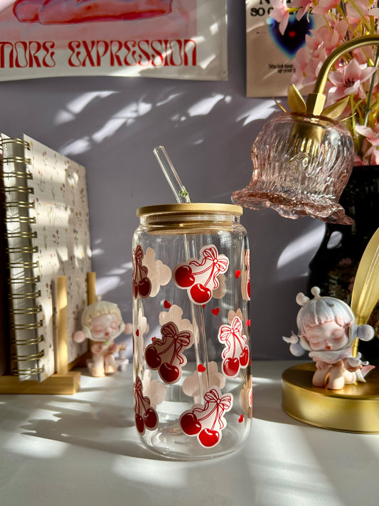 Cupid’s Cherries Glass Can