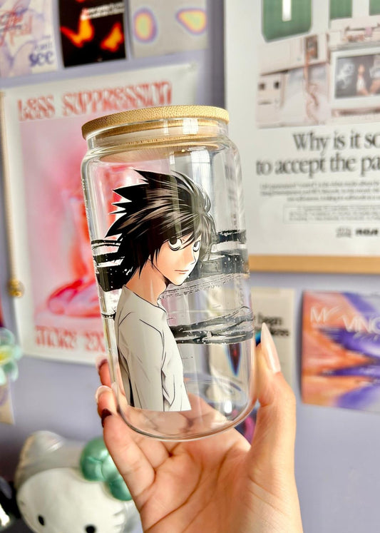 Death Note Glass Can