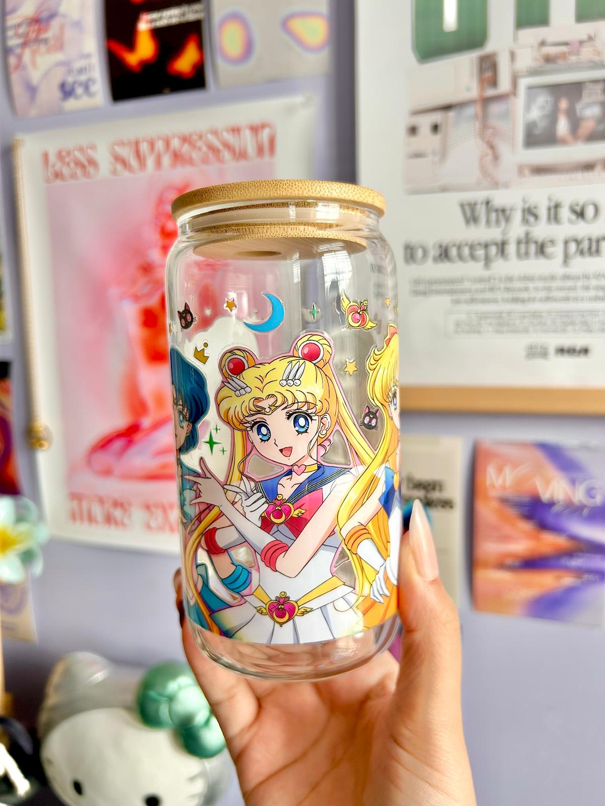 Sailor Moon Glass Can