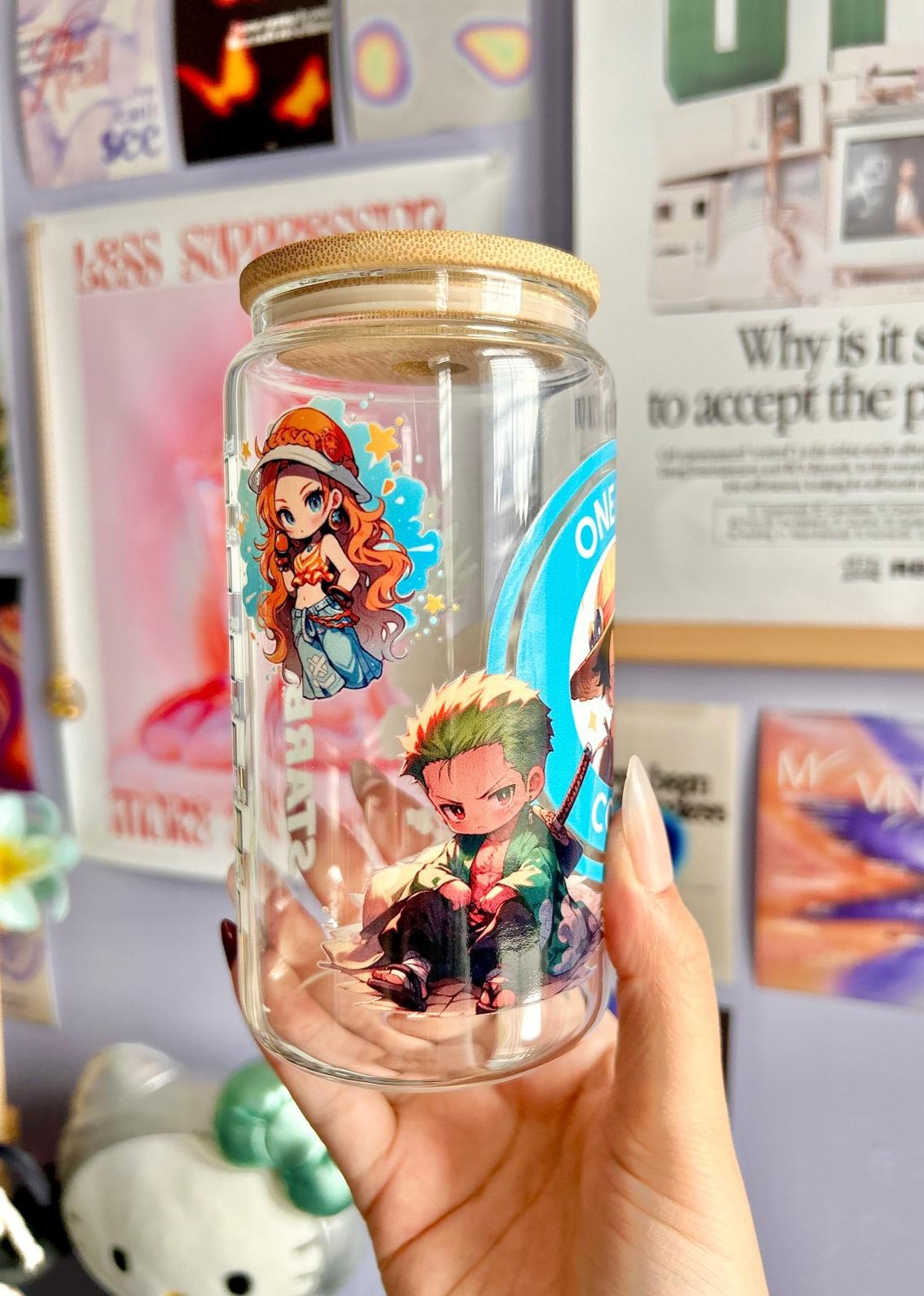 One Piece Coffee Glass Can