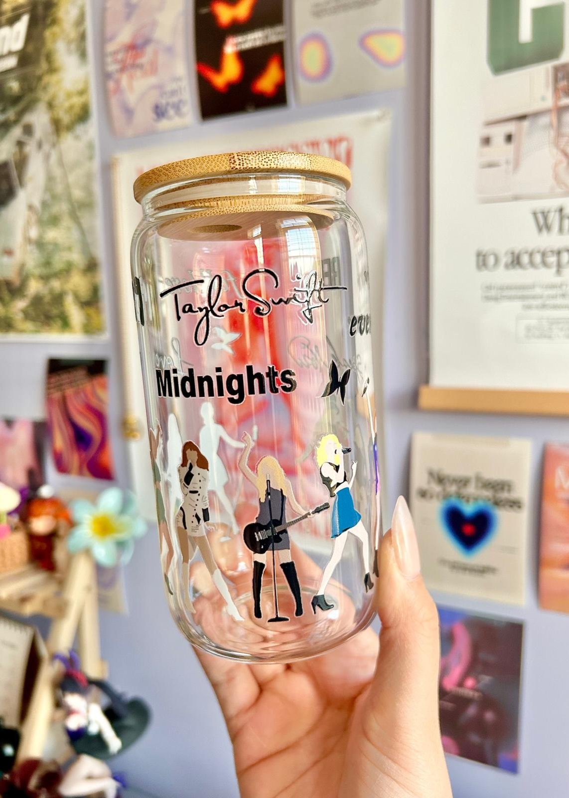 Taylor Swift Glass Can