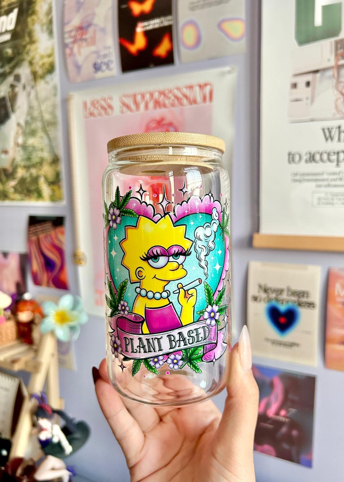 Plant Based 420 Simpsons Glass Can
