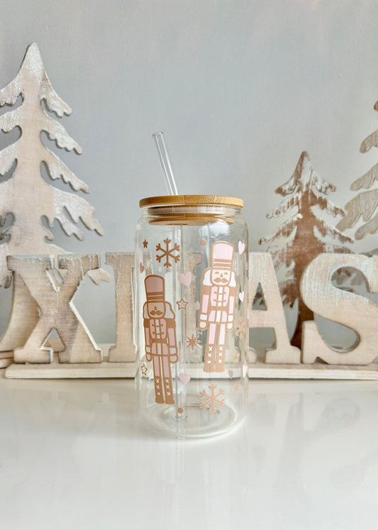 Nutcracker Glass Can