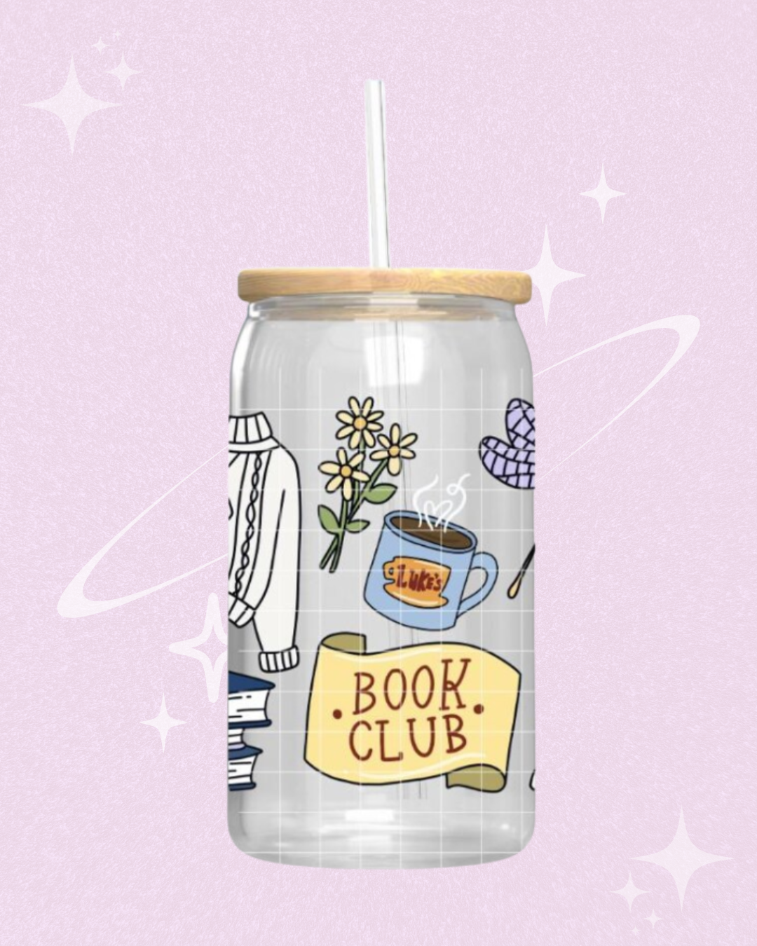 Gilmore Girls Glass Can