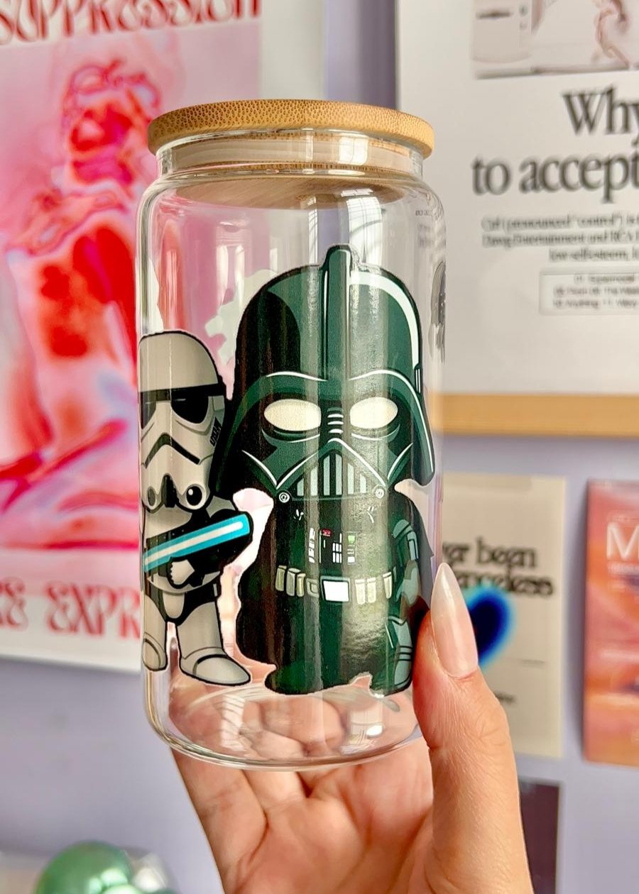 Star Wars Glass Can