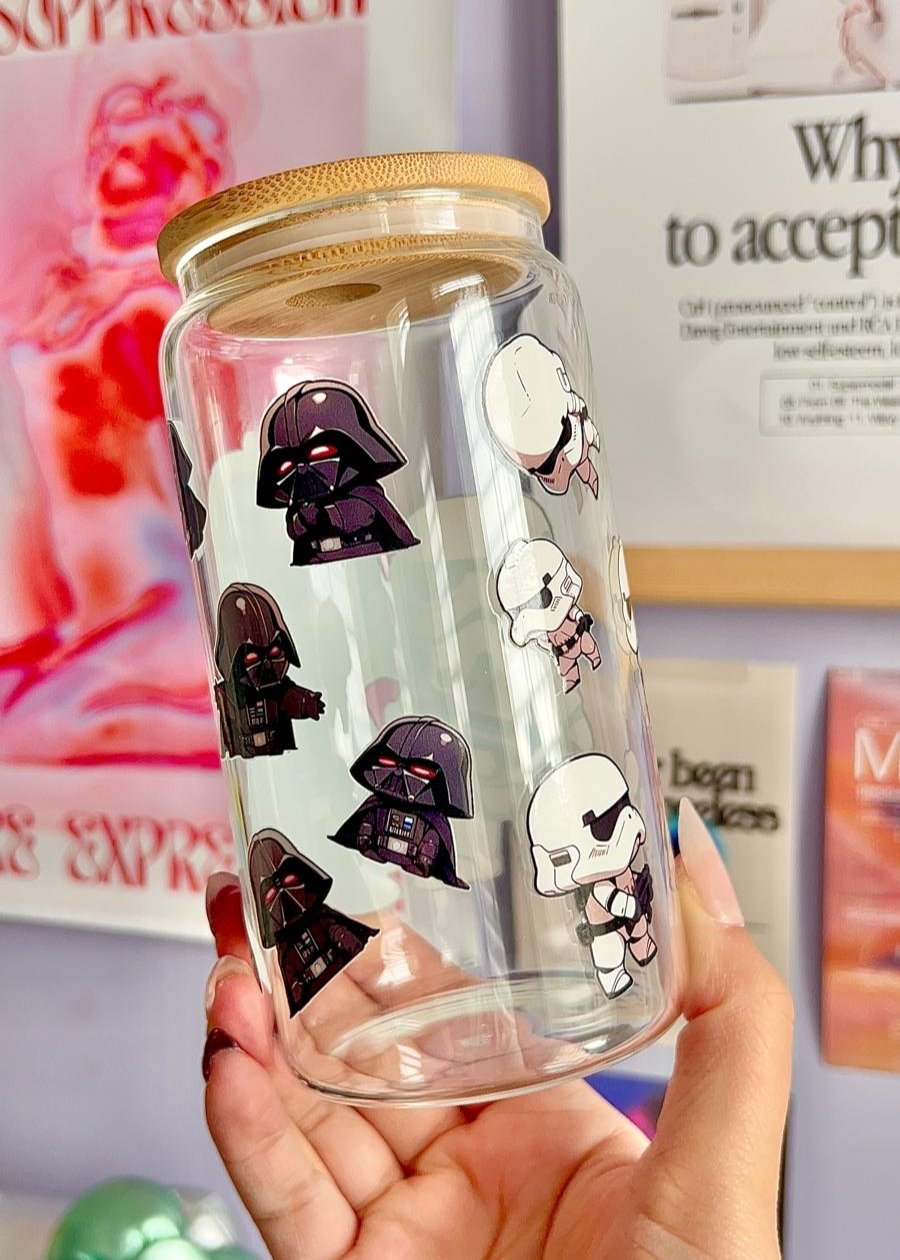 Star Wars Glass Can
