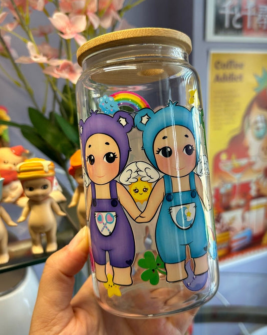 Sonny Angel Carebear Glass Can