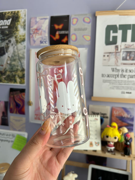 Miffy Glass Can