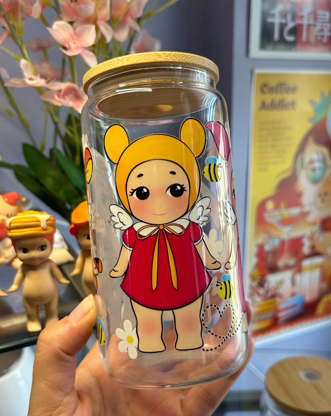 Sonny Angel Winnie the Pooh Glass Can