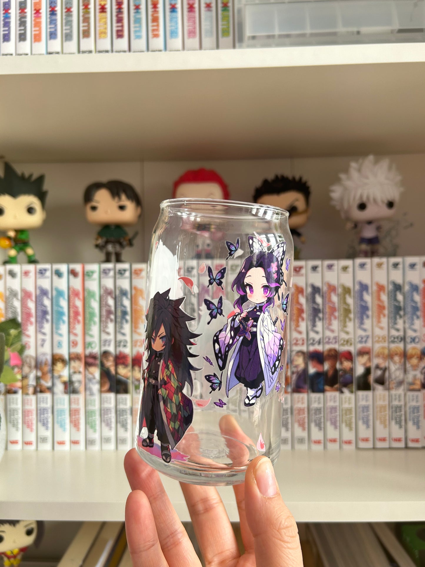 Demon Slayer Anime Glass Can