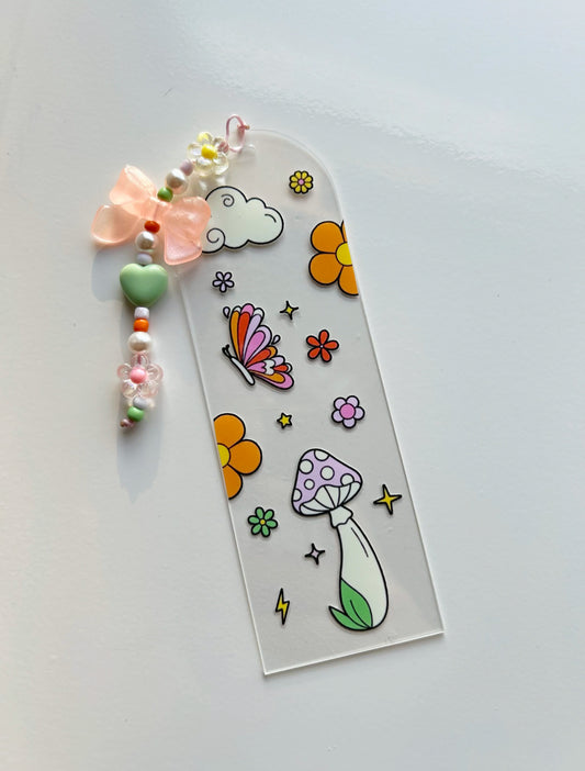 Mushroom Garden Bookmark