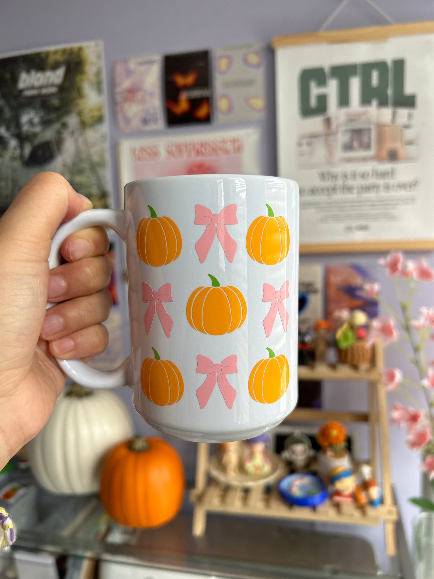 Coquette Pumpkin Mug