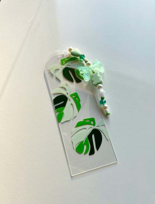 Monstera Bookmark