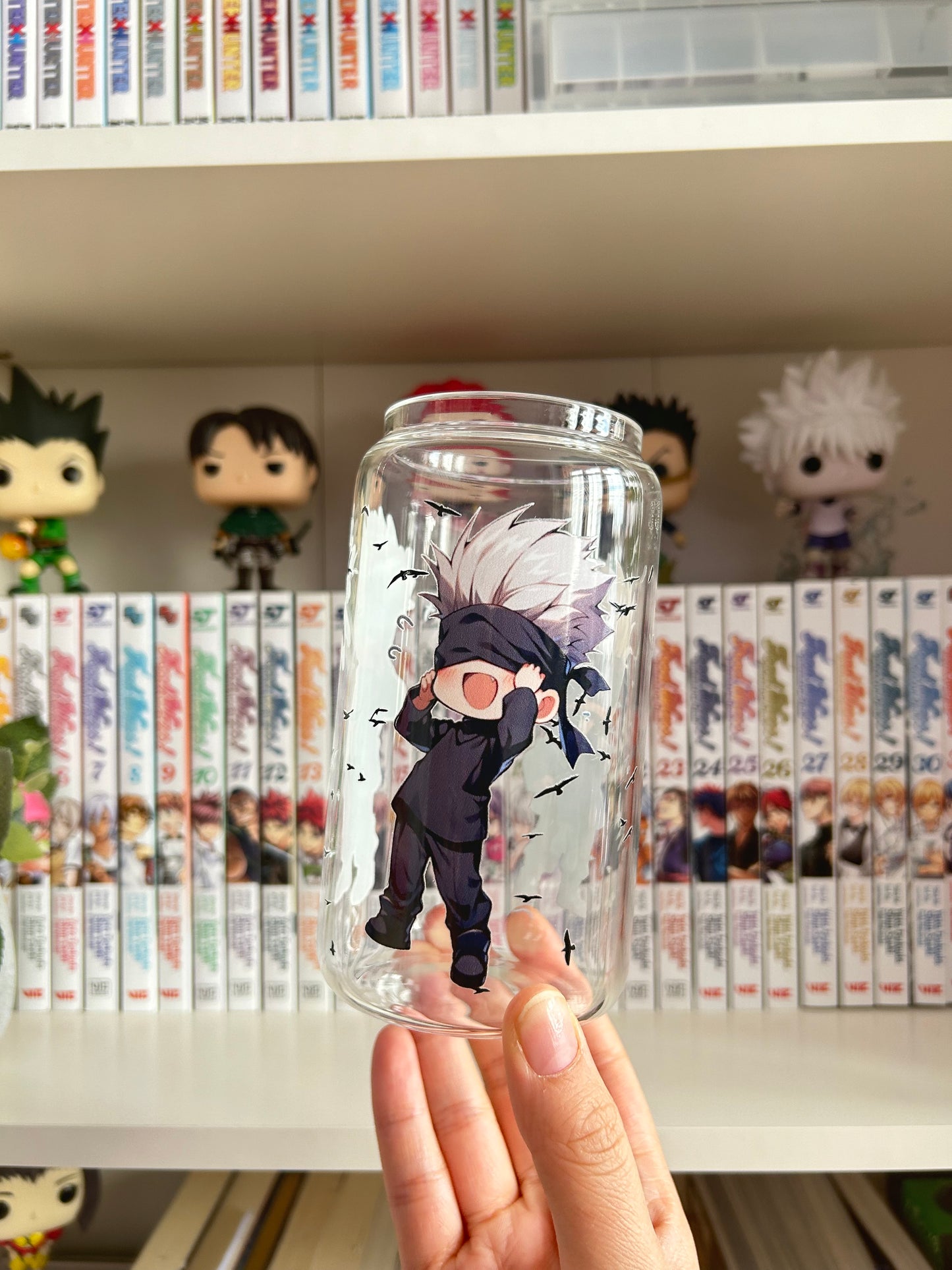 Jujutsu Kaisen (Gojo) Anime Glass Can