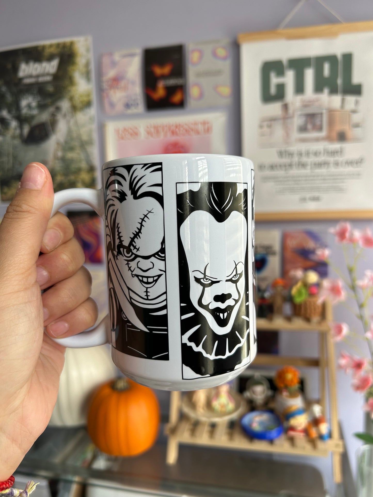 Horror Villain Ceramic Mug