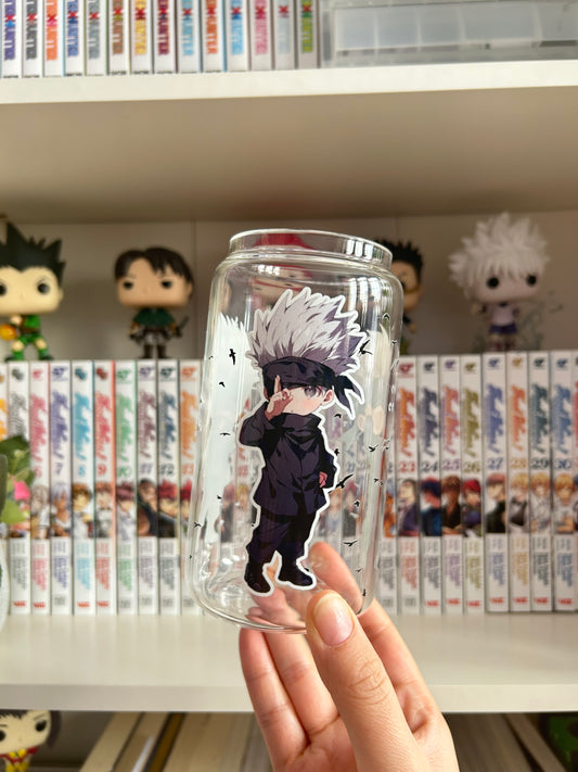 Jujutsu Kaisen (Gojo) Anime Glass Can