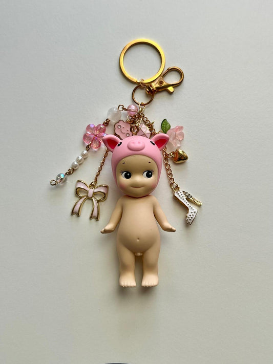 Pig Sonny Angel Keychain Charm