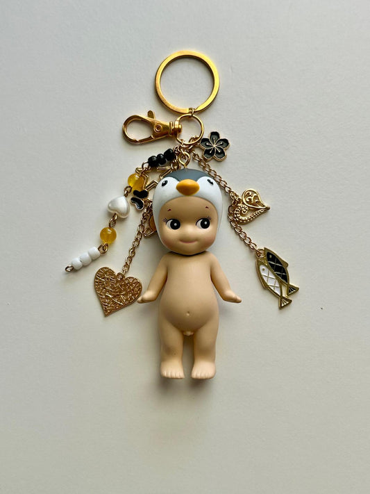 Penguin Sonny Angel Keychain Charm