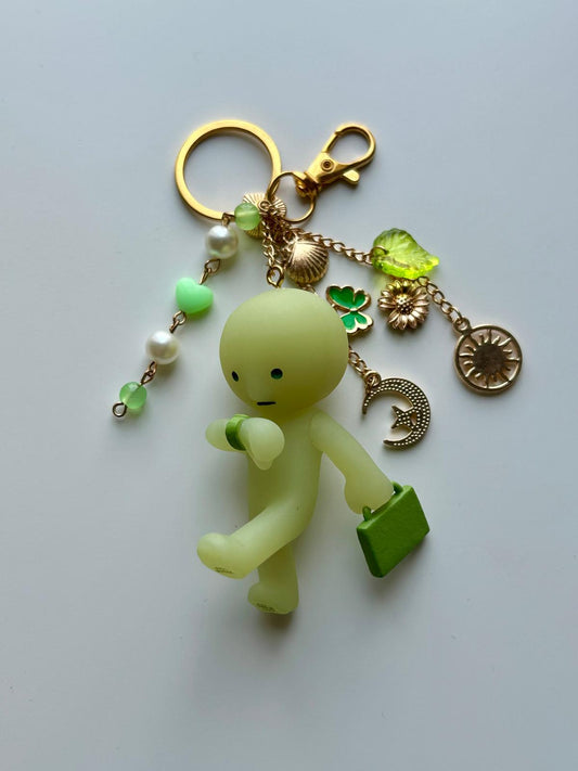 Smiski On the Road Keychain Charm